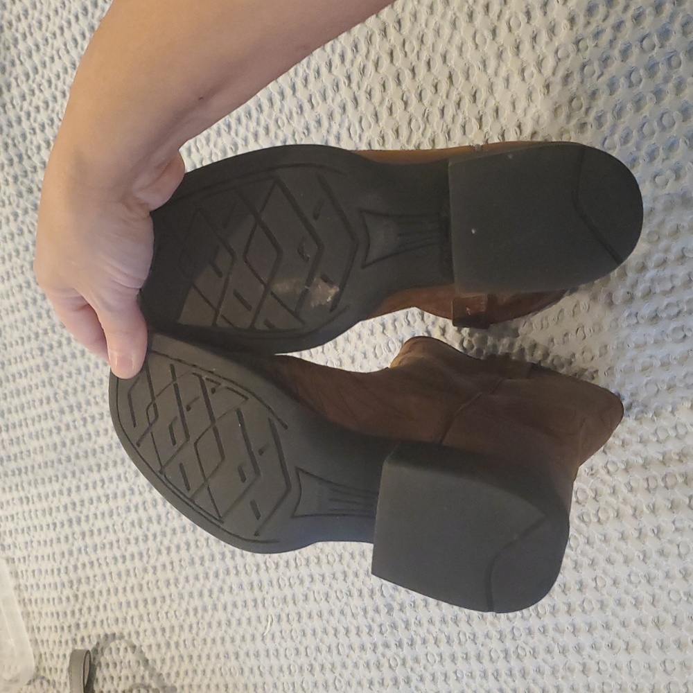 Ariat Honor Western Distressed Brown Western Boots Size 13 (1) - Picture 9 of 10